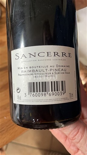 Loire-dalen Sancerre Rimbault-Pineau Ikke årgangsbestemt