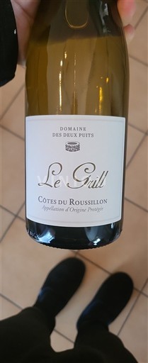Vine Blanc sec Le Grill Domaine S Deux Puits Non millésimé Frankrig Roussillon Côtes-du-roussillon AOC