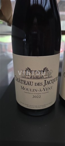Beaujolais Moulin-à-vent Château S Jacques 2022