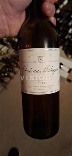 Bordeaux Bordeaux blanc Château Malagat 2011