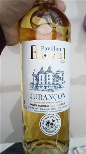 Vine Blanc moelleux Pavillon Royal Cave de Gan 2021 Frankrig Sydvestfrankrig Jurançon AOC