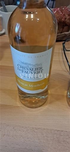 Wines Blanc moelleux Muscat Moelleux Chevalier de Fauvert 2022 France Languedoc-Roussillon Pays d'Oc IGP