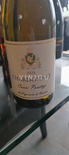 Wines Blanc sec Cuvée Prestige Les Vignerons de Carcassonne 2023 France Languedoc-Roussillon Pays d'Oc IGP