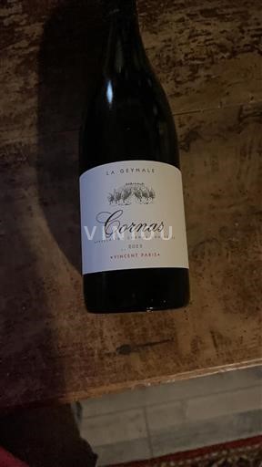 Rhônedalen Cornas Vincent Paris La Geynale 2023