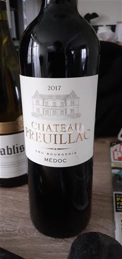 Bordeaux Médoc Château Preuillac 2017