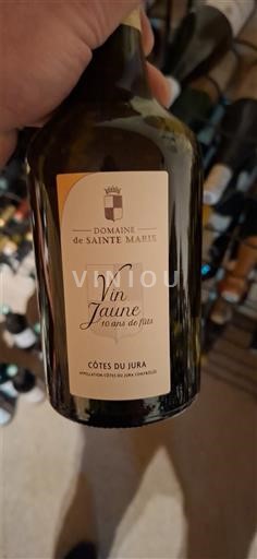 Vinhos Blanc sec Vin Jaune 10 ans de fûts Domaine Sainte Marie 2011 França Jura Côtes-do-jura AOC