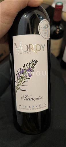 Languedoque Minervois Vordy Françoise 2022