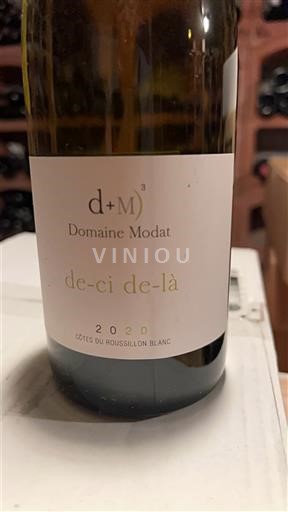 Vine Blanc sec de-ci de-là Domaine Modat 2020 Frankrig Roussillon Côtes-du-roussillon AOC