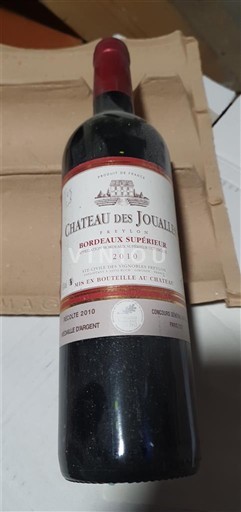 Bordeaux Bordeaux Supérieur Château S Joualles 2010