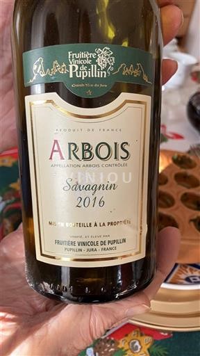 Jura Arbois Fruitière Vinicole de Pupillin Savagnin 2016