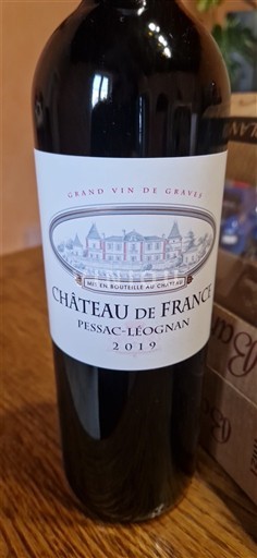 Bordeaux Pessac-Léognan Château France 2019