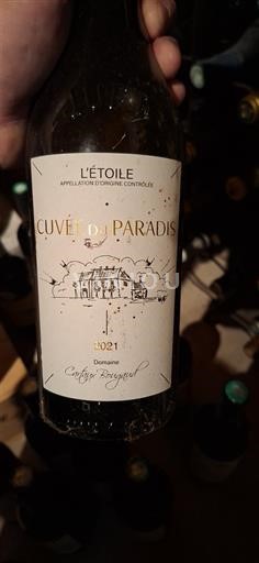Jura L'Étoile Domaine André Bonnot du Paradis 2021
