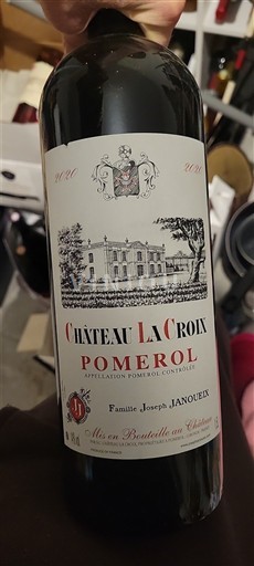 Burdeos Pomerol Château La Croix 2020