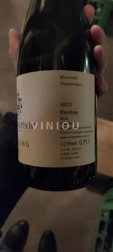 Baden Breisgau Weingut Mössner-Burtsch Riesling Brut 2022