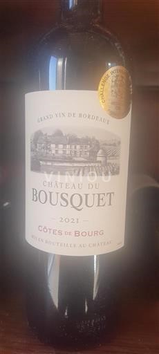 Bordeaux Côtes de Bourg Château Bousquet 2021