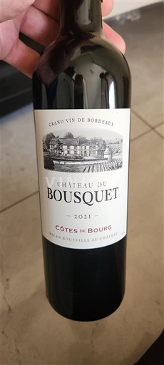 Bordo Кот-де-Бур Château Bousquet 2021