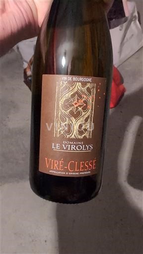 Burgundy Viré-clessé Domaine Le Virolys Fût de chêne 2024