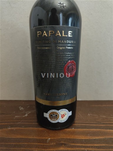 Puglia Primitivo di Manduria Varvaglione Papale 2020