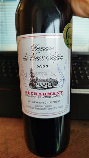 Sud-Vest Pécharmant Domaine Vieux Sapin 2022