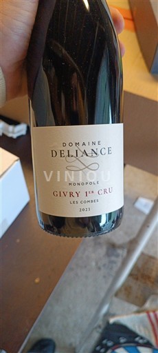Bourgogne Givry Premier Cru Domaine Liance Les Combes 2023