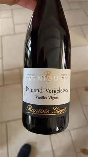 Borgonha Pernand-vergelesses Baptiste Guyot Vieilles Vignes 2023
