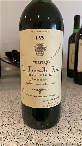 Bordeaux Haut-Médoc Cru Bourgeois Château La Tour-du-Roc 1979