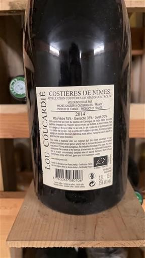 Rhône Valley Costières de Nîmes Mourgues du Grès Lou Coucardié 2014