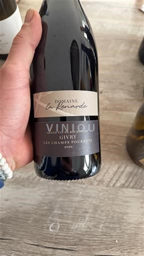 Burgundi Givry Domaine La Renarde Les Champs Pourrots 2022