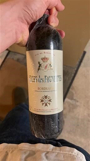 Bordeaux Clefs des Fauvettes 2018