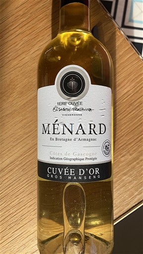 Sud-Ovest Côtes de Gascogne Domaine Ménard d'Or 2023