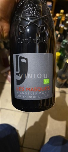 Rhônetal Châteauneuf-du-Pape Vignobles David Les Masques Ohne Jahrgang