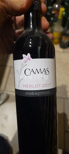 Wines Rouge sec Camas Anne de Joyeuse 2017 France Languedoc-Roussillon Pays d'Oc IGP