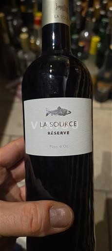 Wines Rouge sec Réserve La Source 2022 France Languedoc-Roussillon Pays d'Oc IGP