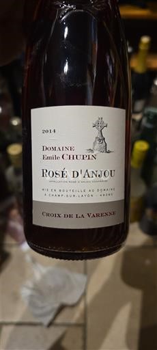 Údolí Loiry Rosé d'Anjou Domaine Emile Chupin Croix de la Varenne 2014