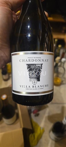 Wines Blanc sec Chardonnay Villa Blanche 2021 France Languedoc-Roussillon Pays d'Oc IGP