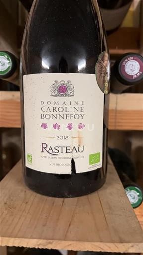 Rhônetal Rasteau Domaine Caroline Bonnefoy 2018