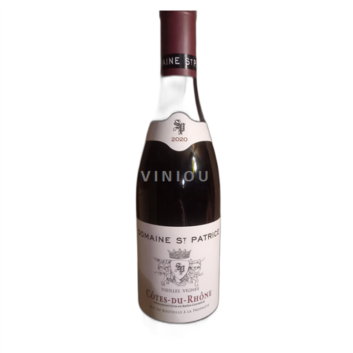 Rhône Valley Côtes-du-Rhône Domaine St Patrice Vieilles Vignes 2020