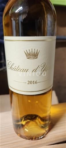 Bordeaux Sauternes Château Yquem 2016