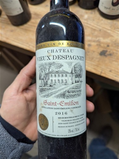 Bordeaux Saint-Émilion Château Vieux Despagnet 2016