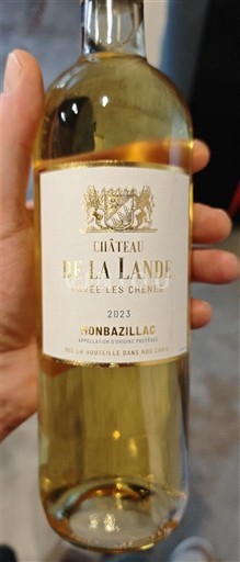Lounais-Ranska Monbazillac Château La Landie Les Chênes 2023