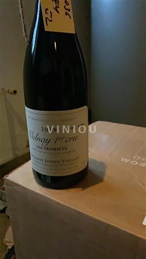 Borgoña Volnay Premier Cru Domaine Joseph Voillot Les Fremiets 2019