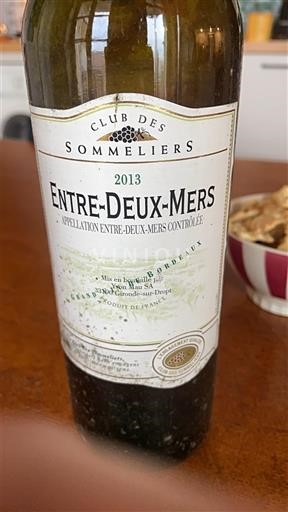 Burdeos Entre dos mares Club des Sommeliers 2013
