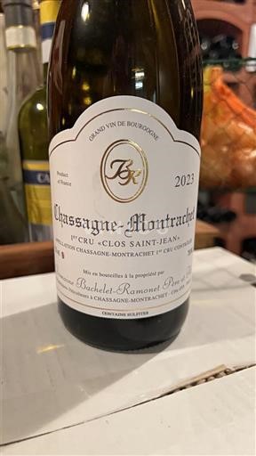 Bourgogne Chassagne-Montrachet Premier Cru Bachelet-Ramonet Père & Fils Clos Saint-Jean 2023