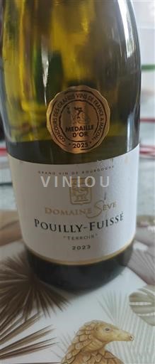 Burgundija Pouilly-fuissé Domaine Seve Terroir 2022