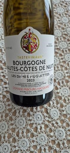 Burgundija Ni doloceno Domaine Fribourg-Hacquard Les Dames Huguettes 2023
