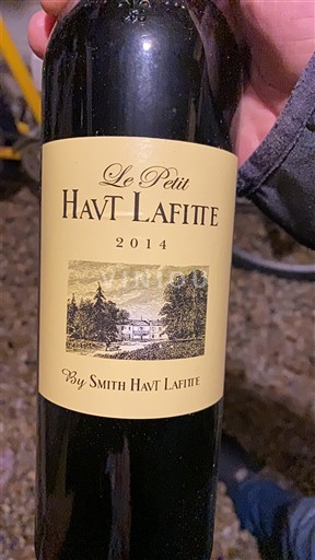 Bordeaux Pessac-Léognan Smith Haut Lafitte Le Petit Haut Lafitte 2014