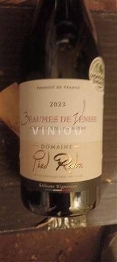 Rhône Valley Beaumes de Venise Domaine Paul Richeaume 2023