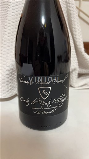 Bourgogne Côte de Nuits-Villages Domaine Xavier Durand La Devantée 2023