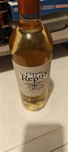 Vine Blanc moelleux Château Repos 2023 Frankrig Sydvestfrankrig Monbazillac AOC