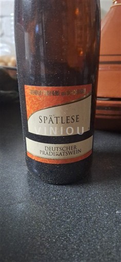 Mosela Rembert freiherr von schorlemer Spätlese 2009